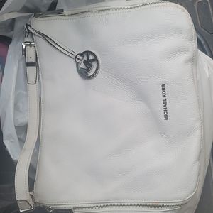 Michael kors white bag